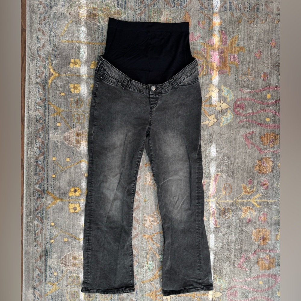 Seraphine Ross Wide Leg Maternity Denim Jeans